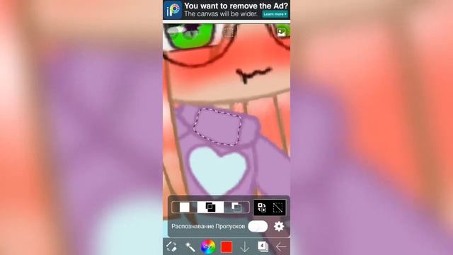 🔥Туториал по обработке ос🔥! В IbisPaint X ! Gacha Club 🥑! By AlinassaPLAY