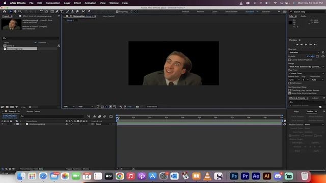 Render Video With Transparent Background - After Effects 2023