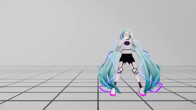 Mmd Vroid Miku  #vroid #mmd #mikumikudance #Miku