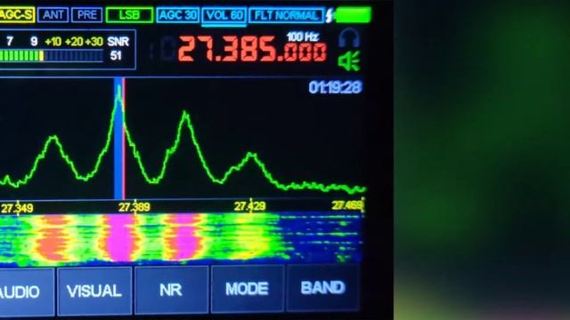 27.385 LSB ON MACHILITE DSP SDR RECEIVER 10-24-2021