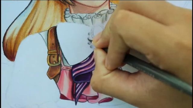 Les Hablo Sobre Mí Mientras Pinto A Hinako Para Simplificar Un Speed Painting