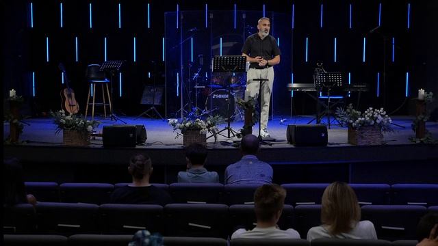 09.07.2023. Трансляція богослужіння ІБЦ – гурт Славінських, проповідь Андрія Сомова