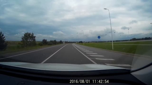 Поездка в Европу 2016 г. Часть 19. Трасса Львов - Краковец. Граница