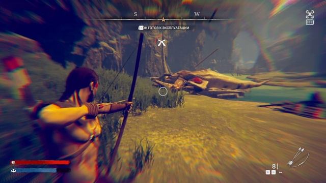 играю Reptiles In Hunt про Динозавров и инопланетян.