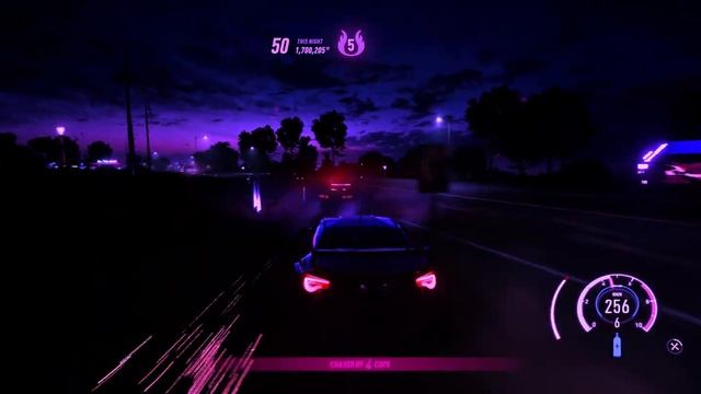 BRZ Heat 5 Under Neon Lights | No Music/cop Radio - NFS Heat Unite 3.5