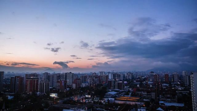 Time Lapse Santiago - Vista Desde San Miguel