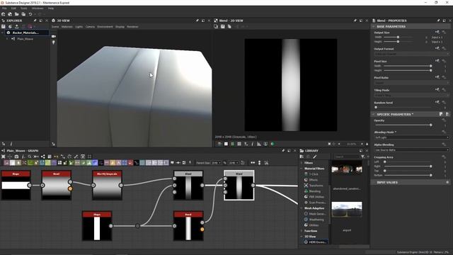 [Freebie] Plain Weave Height Map | Rattan Rocker