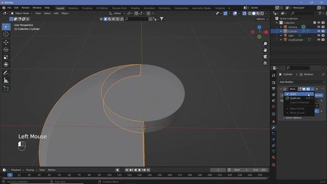 Easiest Way To Model A Yin-Yang - Blender Tutorial