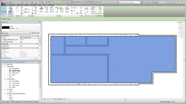 Revit LT Getting Started: Creating A Floor