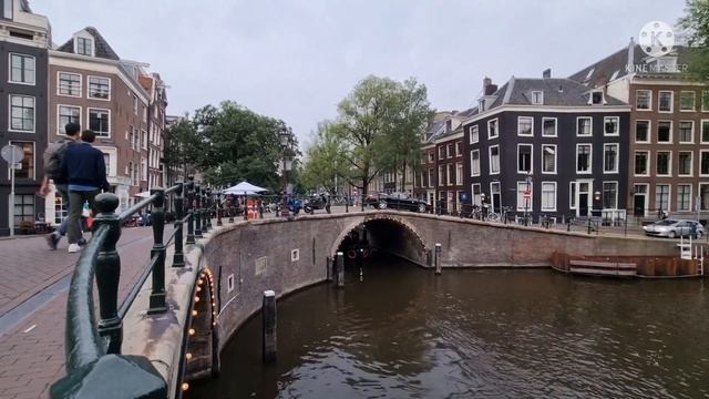 #Rembrandt Square, #Amsterdam,🇳🇱 Summer Walk 2021 - 8 K