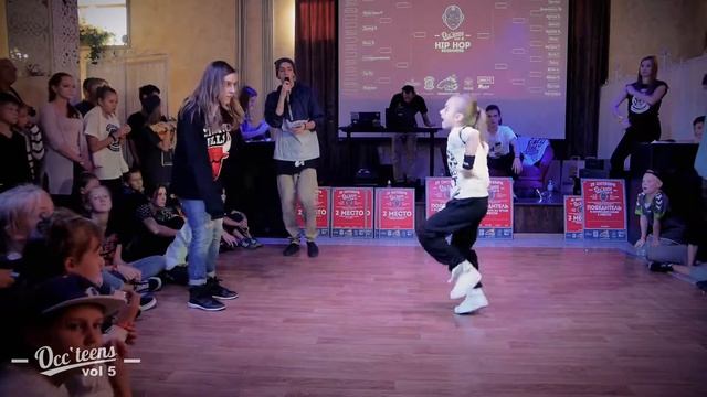 Катя Vs Маша | 1/32 | Hip-Hop Beg | ОСС'TEENS 2015