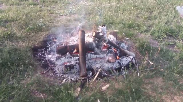 Костёр, (смотреть без звука)