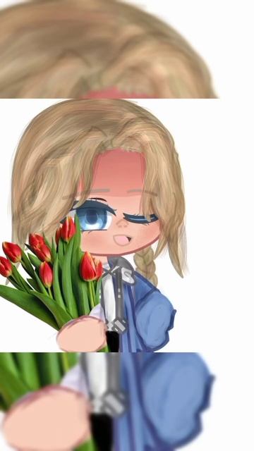 с 8 марта! #рекомендаци #гачаклуб #тренд #8марта #мило подарили цветы??