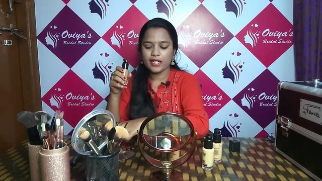 How To Choose Correct Foundation Shade For Your Skin Tone In தமிழ் |  Day 11 | Oviya's Bridal Studi
