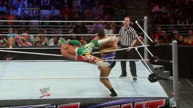 Sin Cara Vs. Alexander Rusev: WWE Main Event, April 8, 2014