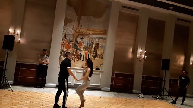 Canada Salsa Congress 2022 Adriano & Samantha Intricate Salsa Turn Patterns On2 (Counts)