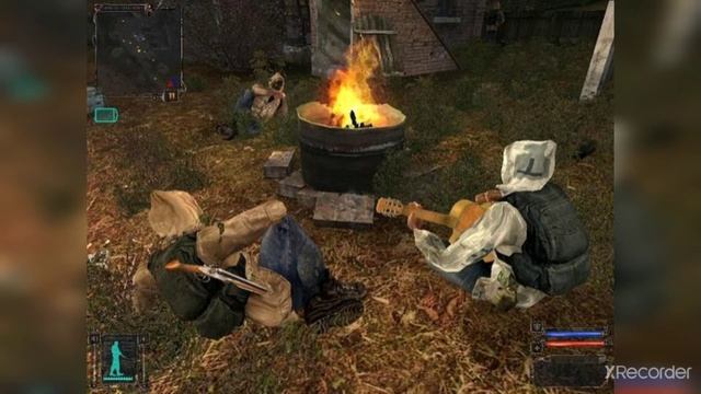 S.T.A.L.K.E.R - гитара у костра