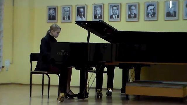 С.Прокофьев - Соната C-moll - исп. Валерия Виноградова