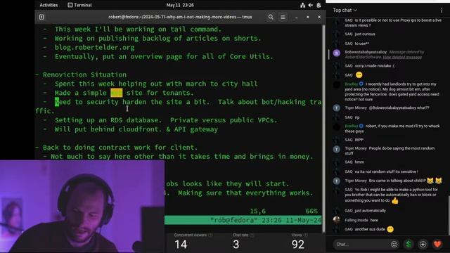 Why Don't I Post More Videos?