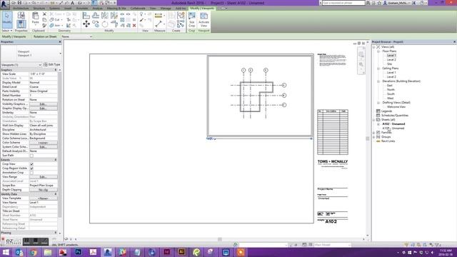 REVIT - Align Views Macro With Scope Box