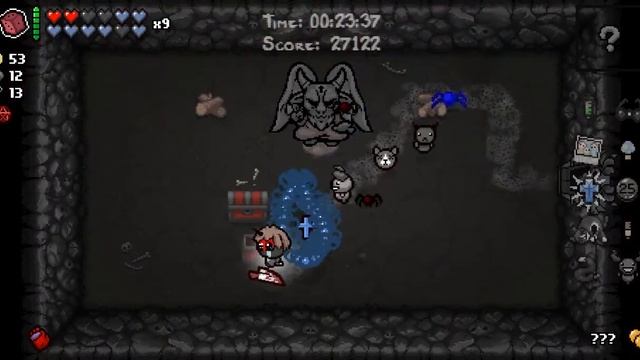 Мега урон и Хаш, почти без урона (TBoI:AB)