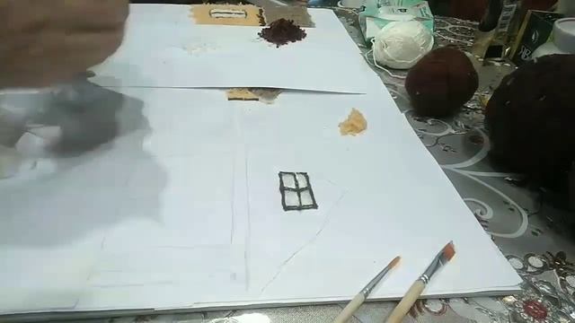 Картина из ниток. Мое хобби.