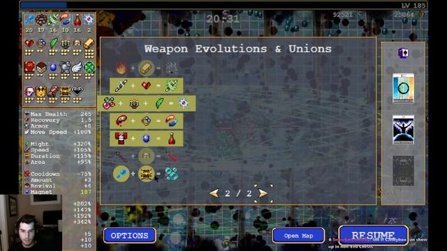 Evolving Every NEW Weapon In The Vampire Survivors DLC