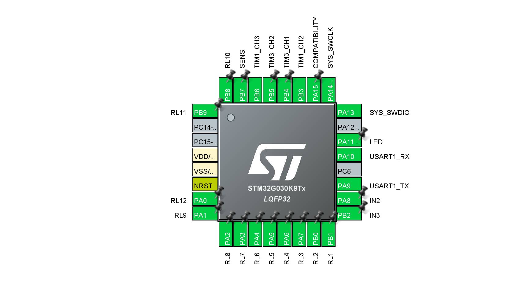 Замена микроконтроллера в проекте