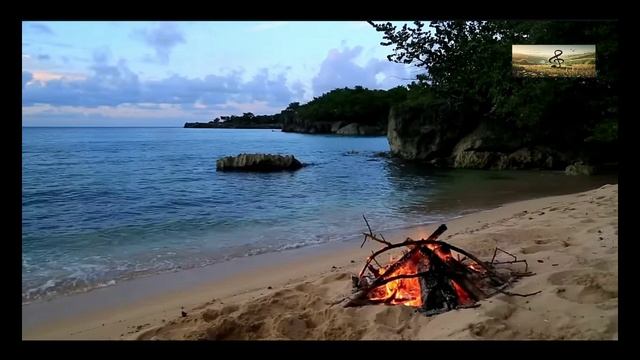 Морской отдых: Песок, Море и Костер для Расслабления. Seaside Relaxation: Sand, Sea, And Campfire