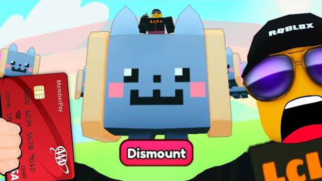 [LcLc] I Spent $105,600 Getting A TEAM Of NYAN CATS In Pet Sim 99
