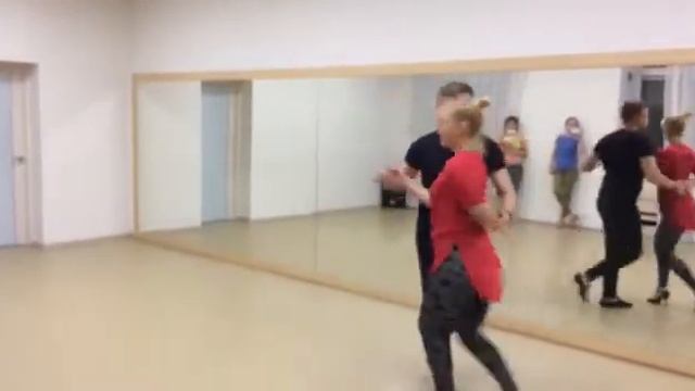 Salsa On 2. Partnerwork. Denis And Marina