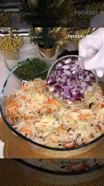 BИНЕГРЕТ С ЗАПЕЧЁННЫМИ ОВОЩАМИ 🥗 | ВКУСНАЯ КУХНЯ👩🍳