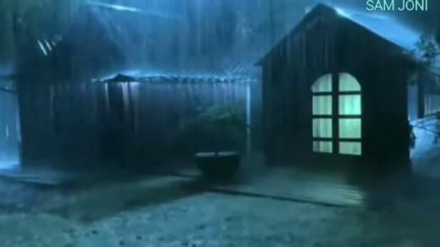 Расслабляющая дождь чтобы уснуть за 5 минут, Дождь и гроза и Нежная фортепианная на туманном лесу