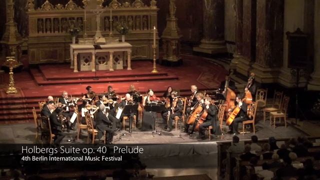 Grieg Holbergs Suite Op.40 Prelude Berliner Mendelssohn Kammerorchester