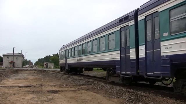 Дизель-поезд ДР1А-242 на ст. Кохила / DR1A-242 At Kohila Station