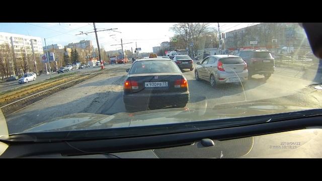 Подборка нарушителей ПДД на дорогах Ульяновска - апрель 2019