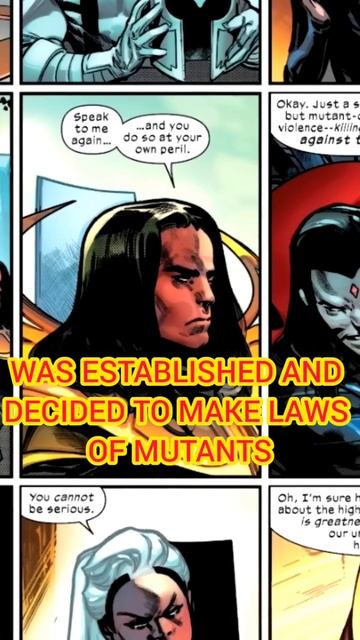 MUTANT Council In X-Men #trending #shortvideo #youtubeshorts #viral #superheroes #shorts #short