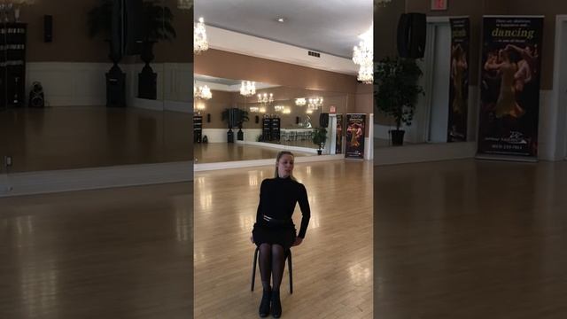 Day 1Dance Challenge: “Ballroom Dance Posture For Ladies”