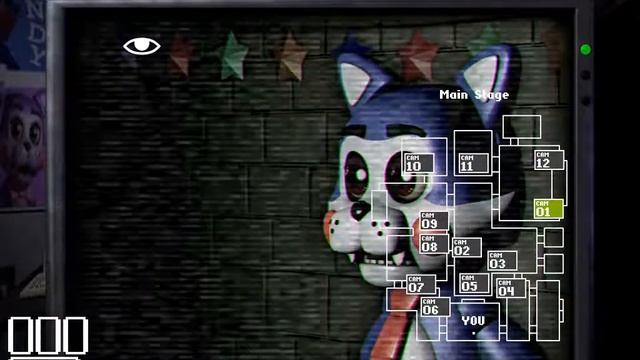 Прохождение FiveNightsAtCandys1 Ночь Злые Коты