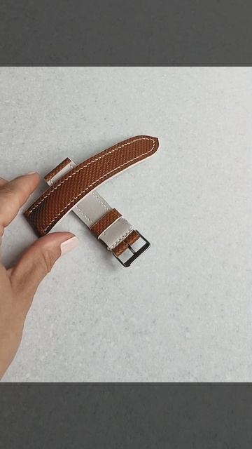 РЕМЕШОК ДЛЯ  МУЖСКИХ ЧАСОВ ИЗ ИТАЛЬЯНСКОЙ КОЖИ. АВТОРСКАЯ РАБОТА.