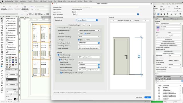 LEGENDEN: VERBESSERTES LAYOUT - Vectorworks 2024