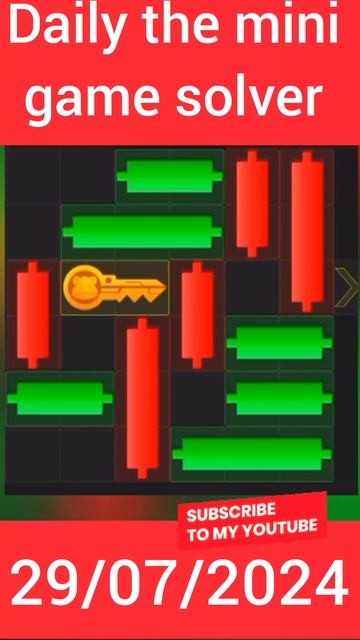 How To Unlock Daily The Mini Game Solver  Hamster 🐹 July 29, 2024