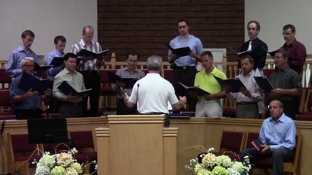 UBC Men Choir | 08.17.2014 | Когда в душе тоска немая