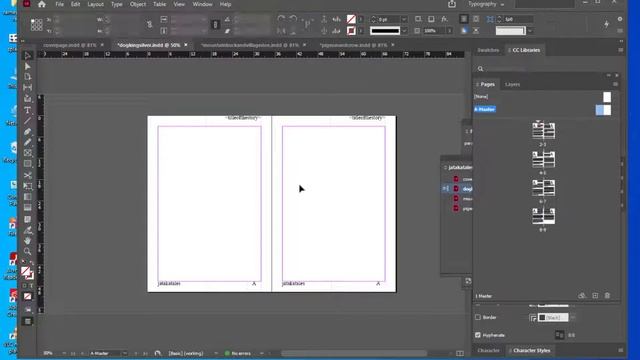 Creating  Book In Indesign Complete