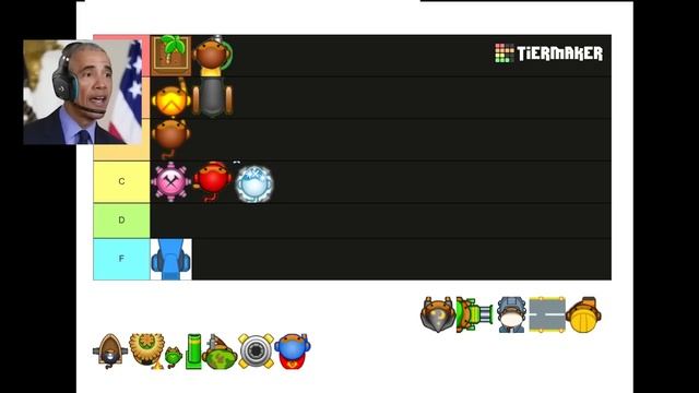 US Presidents Make A Bloons Tower Defense Tier List