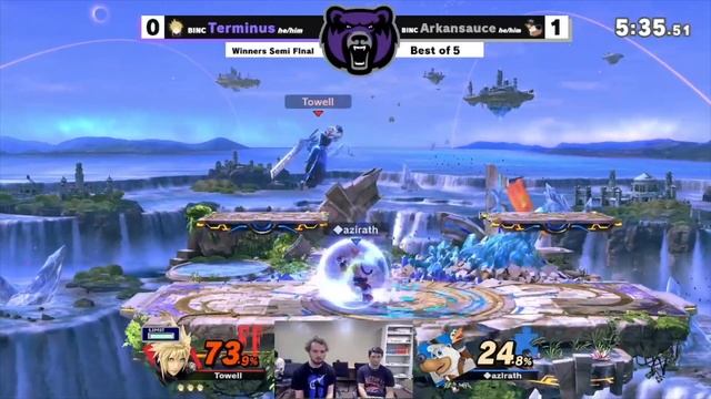 URSA Mini #70 | Winners Semis | Terminus (Cloud) Vs. Arkansauce (Banjo & Kazooie, R.O.B)