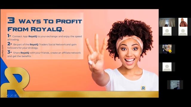 RoyalQ Business Presentation by Leadership Raphael Chifana Live from Botswana