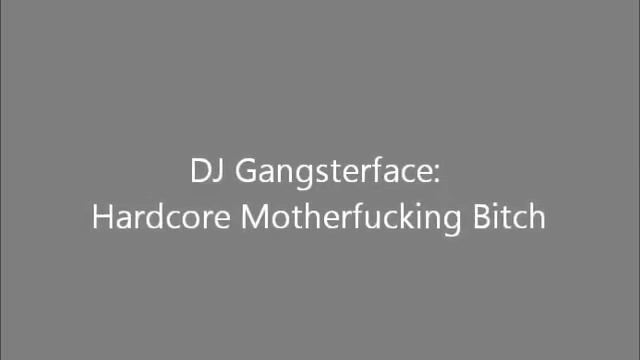 DJ Gangsterface - Hardcore Motherfucking Bitch