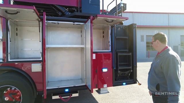 Monarch Fire Protection Districts Rosenbauer 100 Platform  Sentinel Walkthrough