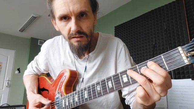 BLUES Shuffle Rythm + Best Blues Riff - STEP I #UczymyBluesa AkademiaGitary.com